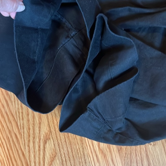 Anthropologie x Maeve Colette Linen-Blend Crop Wide-Leg Pants Size 29 NWT - Picture 9 of 14